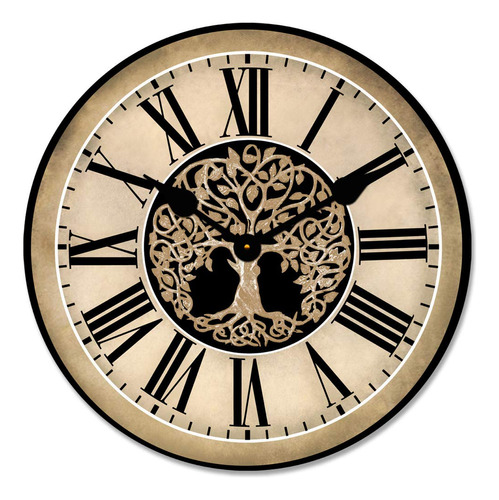 Reloj Pared Arbol Vida Disponible 8 Tamaño Mayoria Envian 2