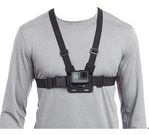 Kit Compatible Con Gopro, Camaras Accion Arnes Soporte Pecho