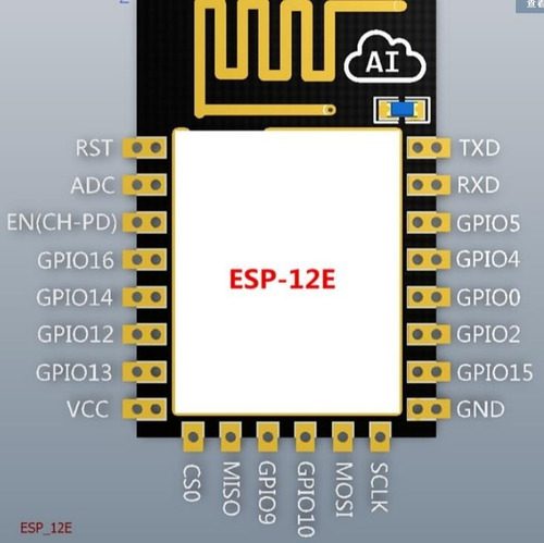 Modulo Wi-fi Esp8266 Esp12f Esp 12f Arduino Pic