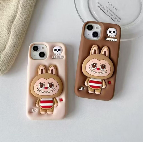 Capa Capinha Estilo Labubu Para iPhone
