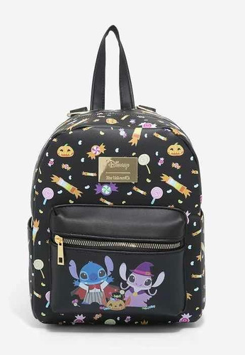 Stitch & Angel Halloween Mini Mochila Marca Her Universe