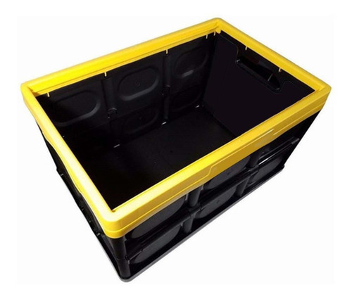 Organizadora Para Objetos Grandes, Mxicx-004, 4 Pzas, 45kg, Color Negro/Amarillo