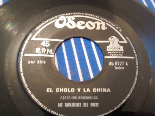 Vinilo Single De Los Trovadores Del Norte - El Otro ( K89