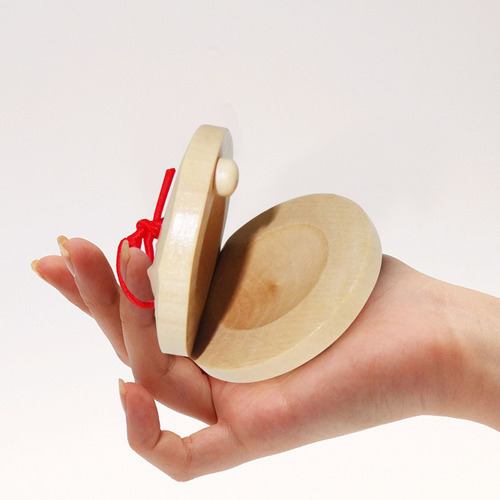 Instrumento Musical L Castanet | Ayuda Didáctica Para Bebés