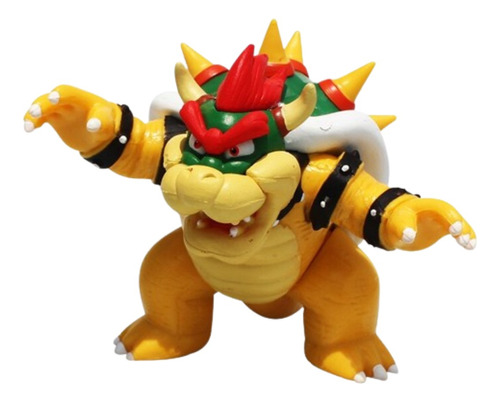 Figura Mario Bros  Bowser 8 Cms Calidad Simp Toys