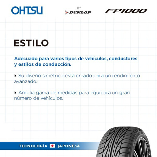 Kit 2 Neumáticos Ohtsu 245 35 R19 Megane For Falcon Audi A4