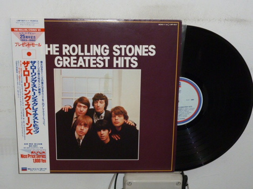 The Rolling Stones Greatest Hits Vinilo Japons Con O Jcd055