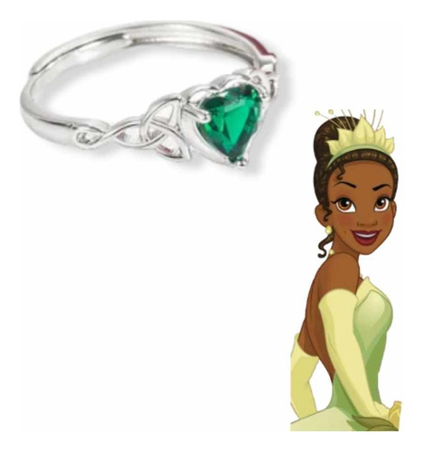 Anillo Tiana Princesa Y El Sapo Disney Princesas 