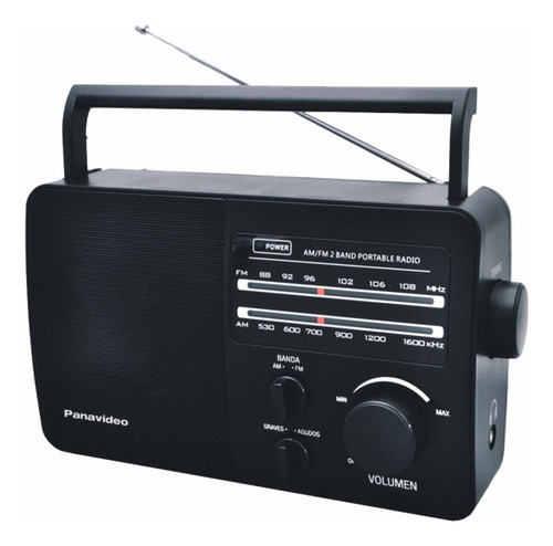 Radio Portatil Antena Telescopica Panavideo 96ac