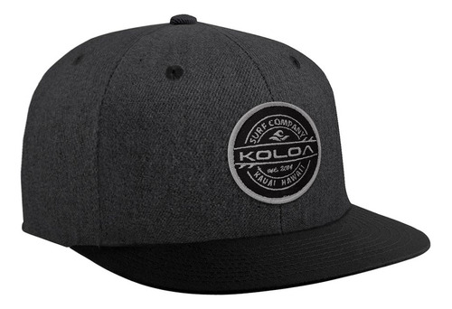 Joes Usa Koloa Surf Thruster Patch Logo Solid Snapback Hat-d
