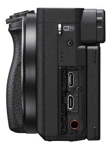Imagen 4 de 4 de Sony Kit Alpha 6400 + lente SELP1650 ILCE-6400L sin espejo color negro