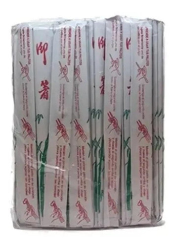 Pack X 10- Palitos De Bambú Descart. C/funda 23cm-100 Pares.