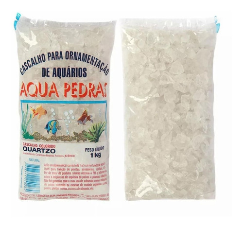 Substrato Cristal Natural Para Aquários E Jardins N°2 - 1kg