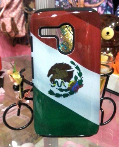 Fundas Plastico Silicon Mexico Moto G Motorola Tricolor