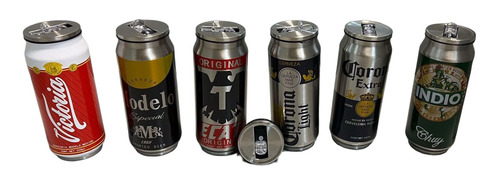 Termo Acero Inoxidable Diseño Lata Cerveza 500ml