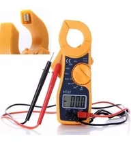 Comprar Pinza Amperimetrica Multimetro Digital Tester Mt87 Con Pilas