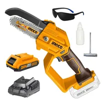 Comprar Mini Moto Sierra 5 20v Con Bat Y Car Ingco Cgsli20581 -smf Color Naranja Claro