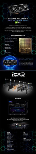 Imagem 7 de 7 de Placa Vídeo Evga Rtx 3060 Ti Lhr 8gb Ftw3 Ultra Gaming