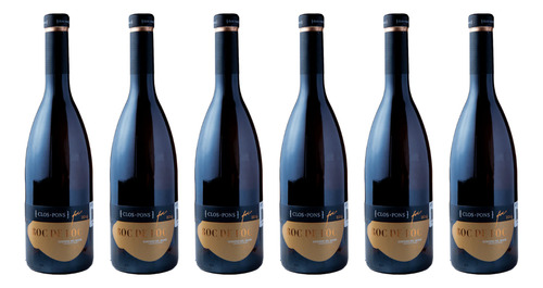 Vino Blanco Español Roc De Foc 750ml Clos Pons Pack X6