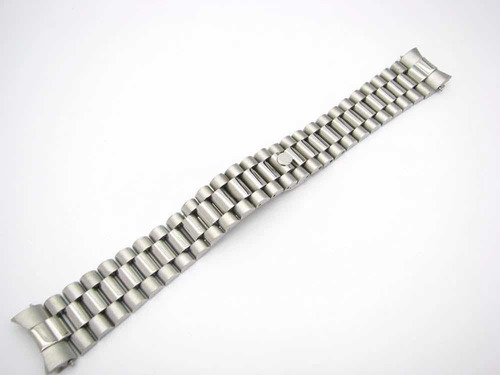 Imagen 2 de 4 de Correa Para Rolex President De Terminal Curvo 20/21mm Acero