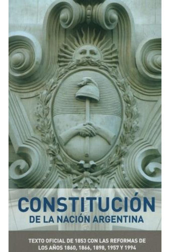 Constitucion Nacional - Vv Aa (libro) - Nuevo