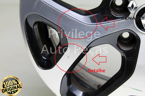 Roda Aro 17 #1 Original Do Renault Captur 1.6 16v 2021 (Usado)