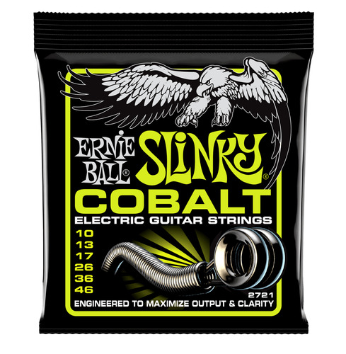 Cuerdas de Guitarra Eléctrica Ernie Ball Slinky Cobalt 2721