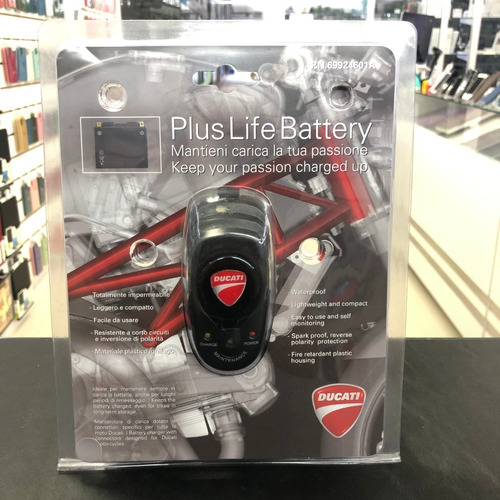 Mantenedor De Bateria Ducati Plus Life Battery