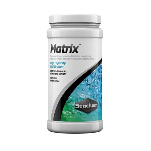 Seachem Matrix 250ml 200lts Filtración Biológica