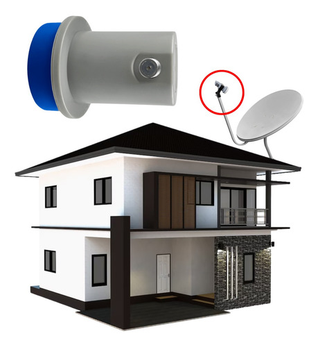 Lnb Simples Universal Lnb Monoponto 1 Saída