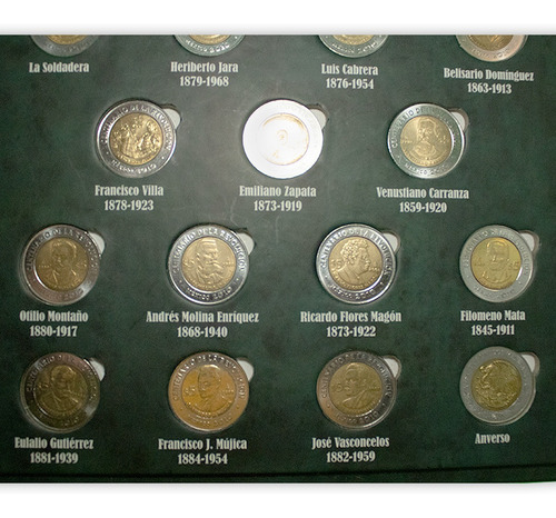 Colección De Monedas Bicentenario, Album Completo (Usado)