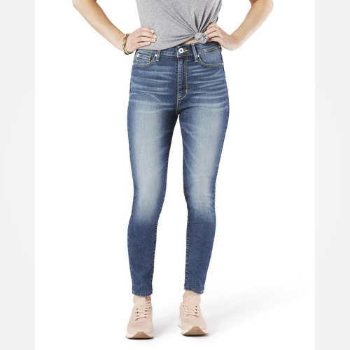 Jeans Denizen® Mujer Super Skinny Azul Stunner Den