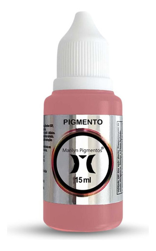 Pigmento Marilyn 15ml Micropigmentação Cor Rosa Light