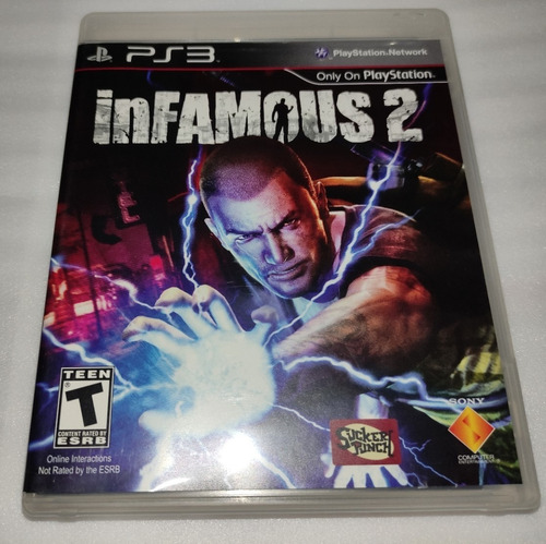 Infamous 2 Play Station Ps3 Completo!