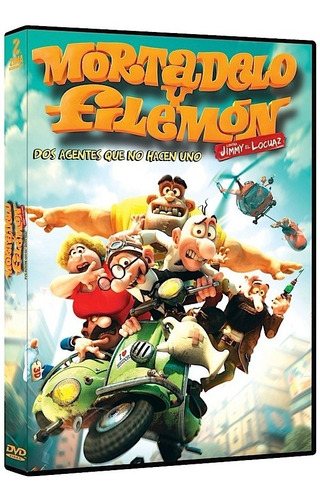 Mortadelo Y Filemon Contra Jimmy El Locuaz Pelicula Dvd