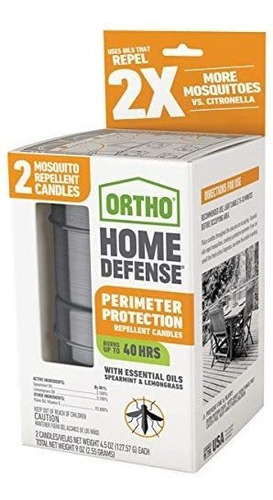 Ortho Home Defense Perimetral Protection Velas Repelentes