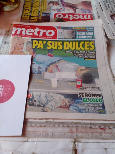 Revista Periódico El Metro No 8797 31 De Enero 2022