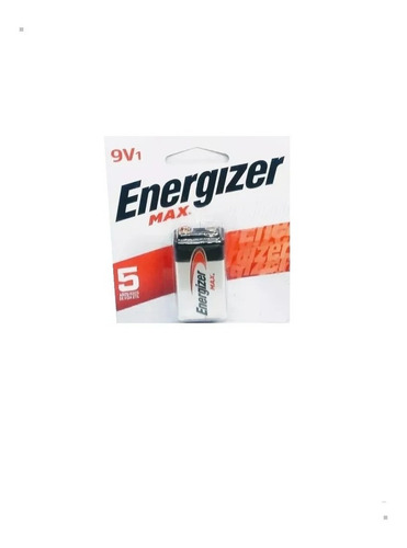 Baterias 9v Energizer Max Alcalina Caja X 12