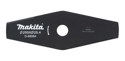 Cuchillo Metal 2 Puntas 255x25,4x2mm Makita D-66064