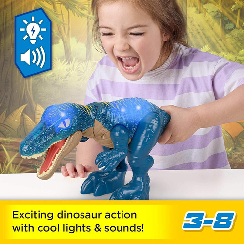 Dinosaurio Baryonyx Imaginext Con Luces Y Sonidos Fisher-pri
