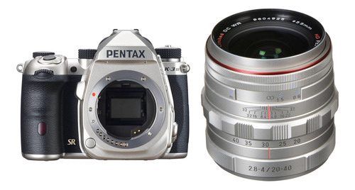 Cámara Dslr Pentax K-3 Mark Iii Con Kit Lente 20-40mm Plata