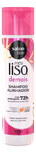 Shampoo Meu Liso Demais 300ml Salon Line