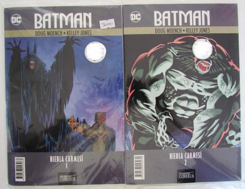 Comic Dc: Batman - Niebla Carmesí. Editorial Unlimited