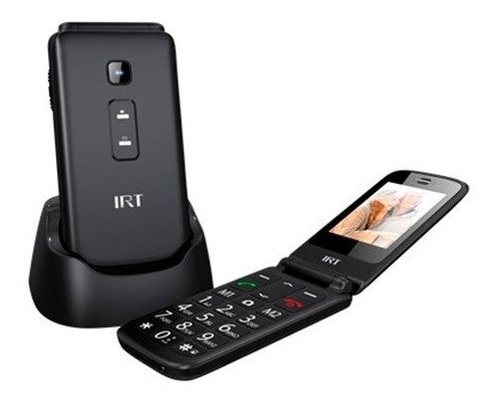 Celular Senior Adulto Mayor Irt Negro + Chip - Prophone