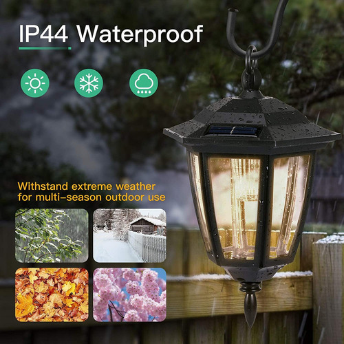 Baliza Led De Jardín Con Forma De Lámpara Solar P Kit 1