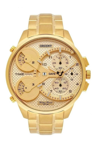 Relogio Orient Masculino Mgsst003 C2kx Dourado Original +nfe