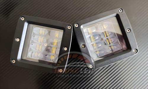 Foco Led 40w 9d Cuadrado Neblinero Auto Camioneta Bi-volt