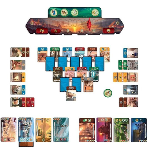 7 Wonders: Duel Juego De Mesa