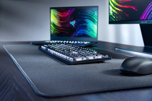 Teclado Razer Deathstalker V2 Pro Wireless Switch Vermelho Teclado Preto Idioma Inglês Us