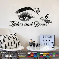 Comprar Vinilos Decorativos Salon De Belleza Pestañas Y Cejas